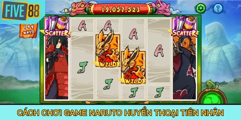 Cách chơi game Naruto Huyền Thoại Tiên Nhân 
