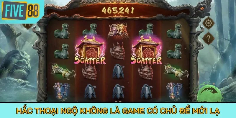 Hắc Thoại Ngộ Không là game có chủ đề mới lạ
